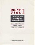 Rigny-Ussé 1. L'état des lieux d'après les sources écrites, (Suppl. RACF 5), 1992, 56 p., 36 fig.