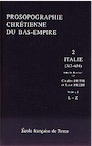 Prosopographie chrétienne du Bas-Empire 2, vol. 2 : L-Z : Prosographie de l'Italie chrétienne, (313-604), dir. C. Pietri et al., 2000, 1206 p., rel.
