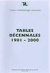 Edition des tables décennales de la revue, 1981-2000, 2001.