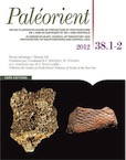 38. 1-2, 2012. Dossier : Préhistoire des Textiles au Proche-Orient / Prehistory of Textiles in the Near East.