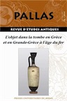 94. L'objet dans la tombe en Grèce et en Grande-Grèce à l'âge de fer, 2014, 198 p.