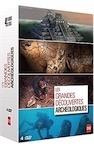 Les grandes découvertes archéologiques, Coffret 4 DVD (Naachtun : La cité Maya oubliée / Le sarcophage sacré de Mongolie / Le mystère d'Atlit Yam / Quand Homo Sapiens faisait son cinéma : La grotte Chauvet).