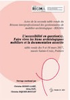 L'accessibilité en question(s). Faire vivre les biens archéologiques mobiliers et la documentation associée, (actes seconde table ronde du Réseau interprofessionnel des gestionnaires de mobilier archéologique (RIGMA), mars 2017, musée Sainte-Croix, Poitiers), 2018, 120 p.