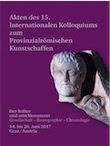 Der Stifter und sein Monument. Gesellschaft – Ikonographie – Chronologie, (actes coll. Graz, Autriche, juin 2017), 2019, 474 p.
