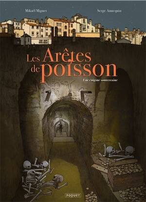 Les arêtes de poisson. Une énigme souterraine, 2025, 136 p. Bande dessinée