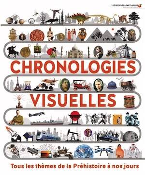Chronologies visuelles. Tous les thèmes de la préhistoire à nos jours, 2025, nvle éd., 328 p. Livre Jeunesse à partir de 9 ans
