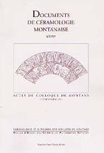 ÉPUISÉ - Actes du Colloque de Montans (2/3 novembre 1996) (Documents de Céramologie Montanaise, 1), 1997, 166 p., nbr. ill.