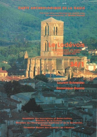 34/1, Hérault : Le Lodévois (L. Schneider, D. Garcia), 1998, 332 p., 257 fig.