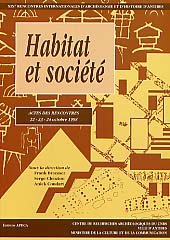 Habitat et société, (actes des XIXe Rencontres internationales d' Archéologie et d'Histoire d'Antibes, 22-24 oct. 1998), 1999, 548 p., nbr. ill.