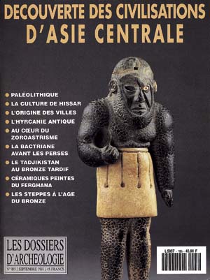 n°185. sept. 1993. Découverte des civilisations d'Asie centrale. 