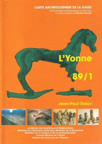 89/1, Yonne, par Delor J.-P., 2002, 480 p., 665 fig.