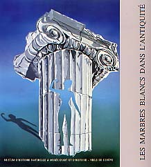 ÉPUISÉ - Les marbres blancs dans l'histoire de l'antiquité, (cat. exposition Musée d'Histoire de Genève, 1991), 1991, 94 p., ill. n.b. et coul.