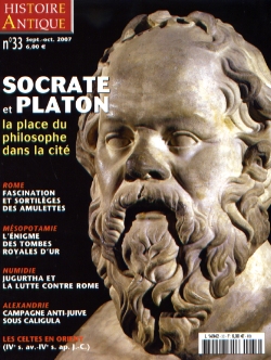 n°33. Septembre-octobre 2007. Dossier : Socrate et Platon, la place du philosophe dans la cité.