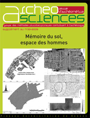 ÉPUISÉ - Supplément au n°33. Mémoire du sol, espace des hommes, 2009, 404 p.