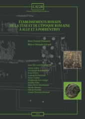 Etablissements ruraux de La Tène et de l'Epoque romaine à Alle et à Porrentruy, (CAJ 28), 2011, 432 p., 364 fig.