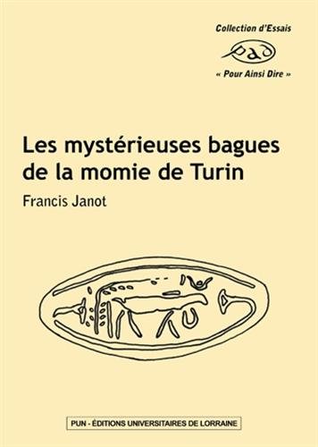 Les mystérieuses bagues de la momie de Turin, 2012, 56 p.