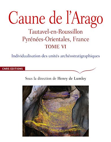 Caune de l'Arago, Tautavel-en-Roussillon, Pyrénées-Orientales, France. Tome VI. Individualisation des unités archéostratigraphiques, 2015, 642 p.