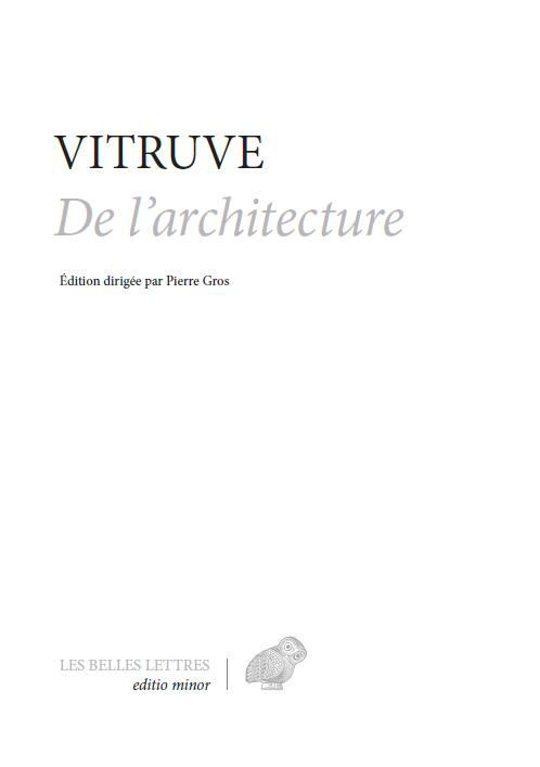De l'architecture, 2015, 776 p.