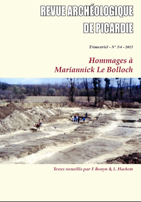 n°3-4, 2015. Hommages à Mariannick Le Bolloch.