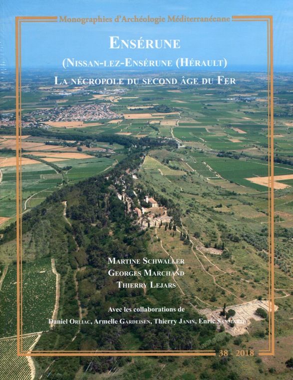 ÉPUISÉ - Ensérune (Nissan-lez-Ensérune, Hérault). La nécropole du second âge du Fer, (MAM 38), 2018. Coffret 3 volumes.