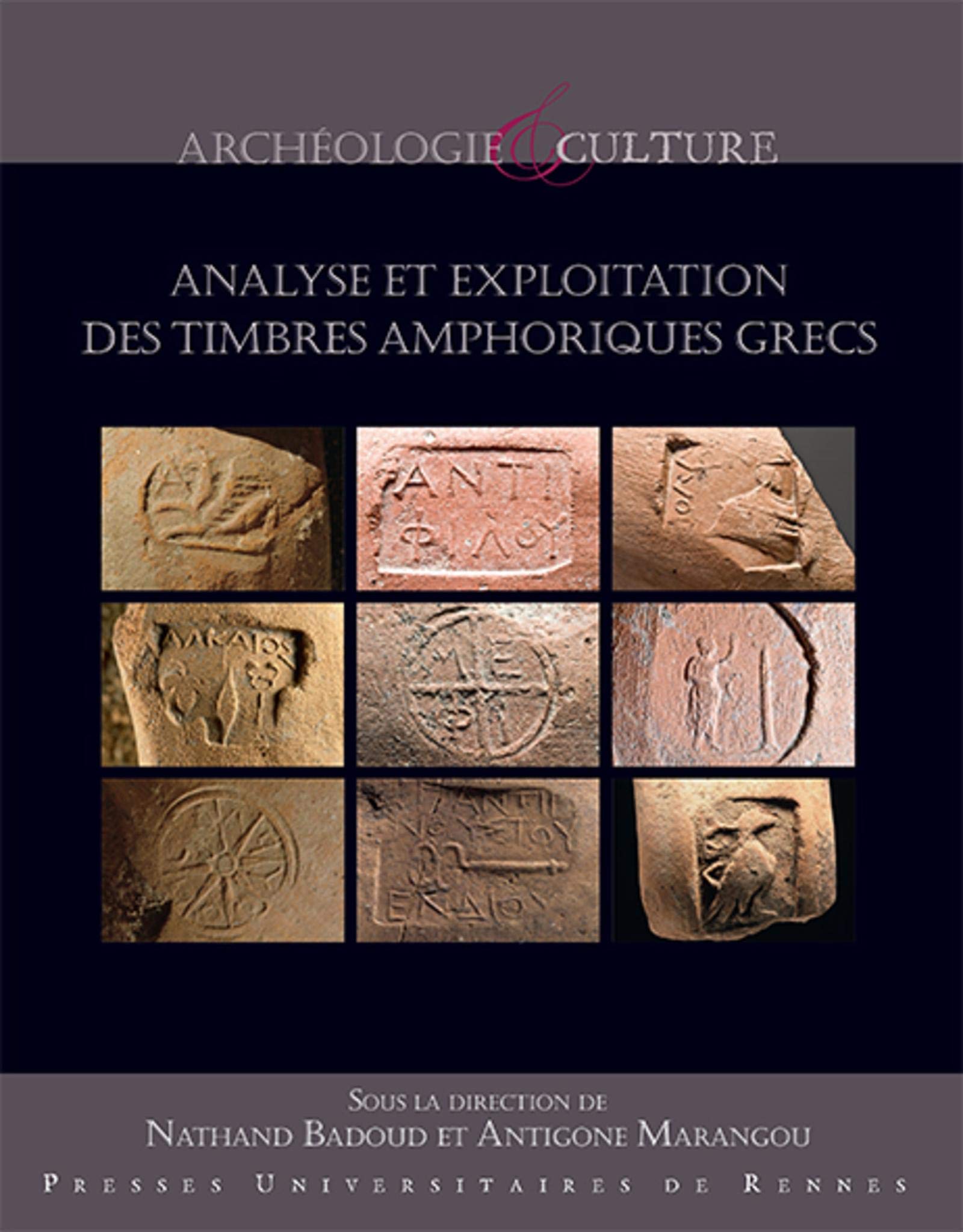 Analyse et exploitation des timbres amphoriques grecs, 2019, 392 p.