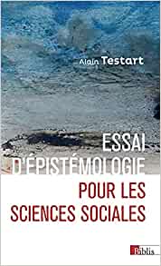 Essai d'épistémologie pour les sciences sociales, 2022, 350 p.