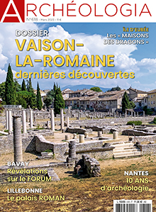 n°618, Mars 2023. Dossier : Vaison-la-Romaine, dernières découvertes.