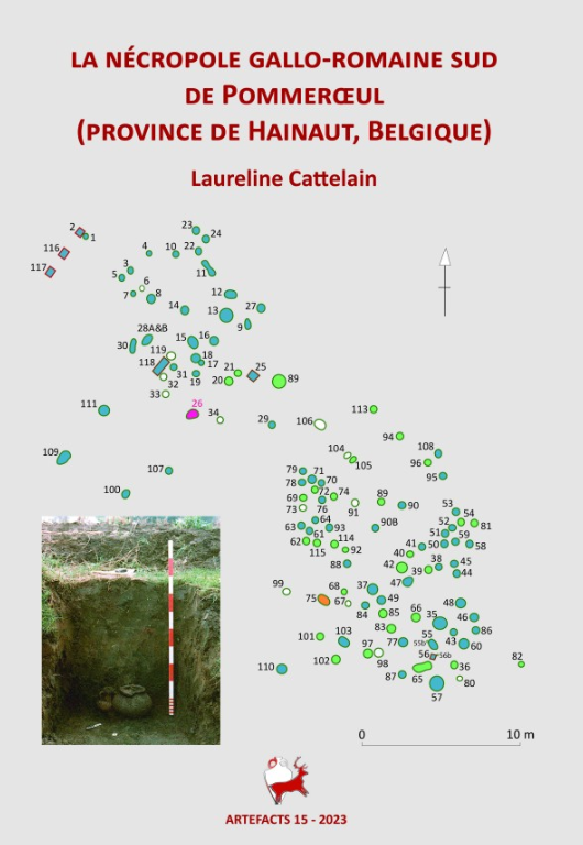 La nécropole gallo-romaine de Pommeroeul (Province de Hainaut, Belgique), 2023, 260 p.