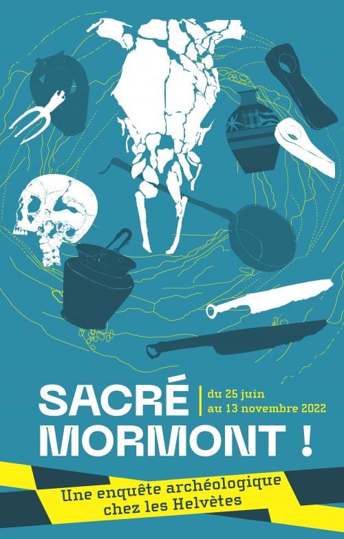 Sacré Mormont ! Une enquête archéologique chez les Helvètes, (brochure expo. Bibracte, juin-nov. 2022), 2022, 43 p.