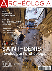 n°625, Novembre 2023. Dossier : Saint-Denis révélée par l'archéologie.