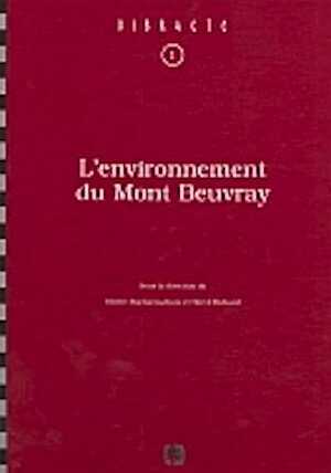 L'Environnement du Mont Beuvray (Bibracte, 1), 1996, 207 p., nbr. ill. 