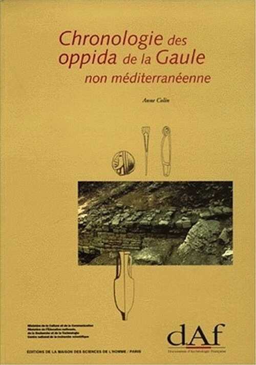 Chronologie des oppida de la Gaule non méditerranéenne (DAF 71), 1998, 200 p., 62 fig.
