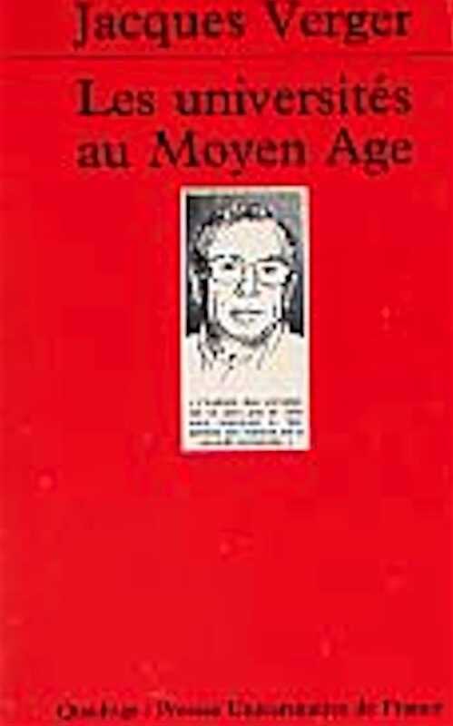 Les Universités au Moyen Age, 1999, 232 p. 