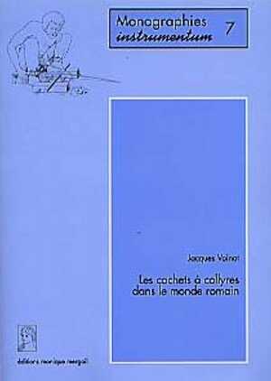 Les Cachets à collyres dans le monde romain (Monogr. Instrumentum 7), 1999 (préf. de R. Jackson), 368 p., nbr. ill. (cartes, photos, dessins).