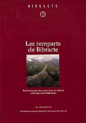 ÉPUISÉ - Les Remparts de Bibracte, (Bibracte, 3). Recherches récentes sur la Porte du Rebout et le tracé des fortifications, 1999, 320 p., 178 ill., 7 pl. h.t. coul., 2 plans.