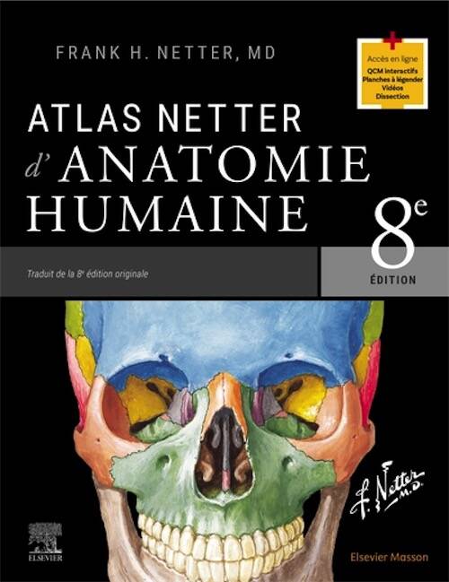 Atlas d'anatomie humaine, 2023, 8e éd., 684 p.