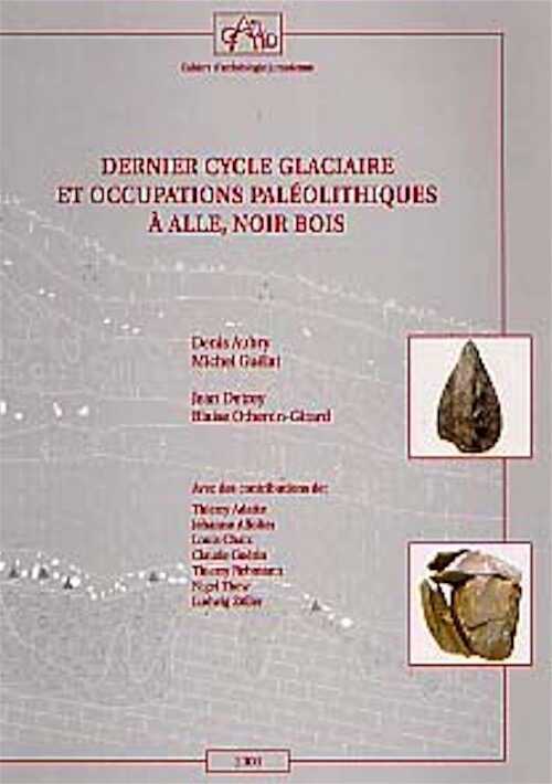 Dernier cycle glaciaire et occupations paléolithiques à Alle, Noir Bois (CAJ 10), 2000, 176 p., 104 fig.