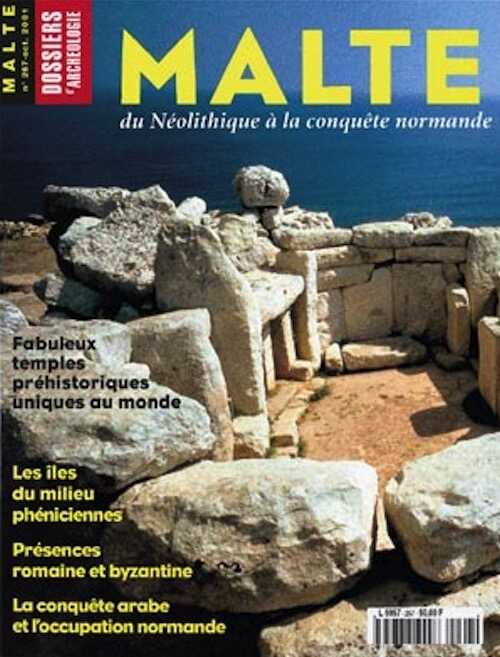 ÉPUISÉ - n°267. oct. 2001. Malte, du Néolithique à la conquête normande.