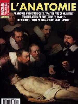 n°231. mars 1998. Histoire de l'anatomie. 