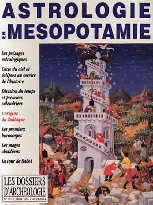 n°191. mars 1994. Astrologie en Mésopotamie.