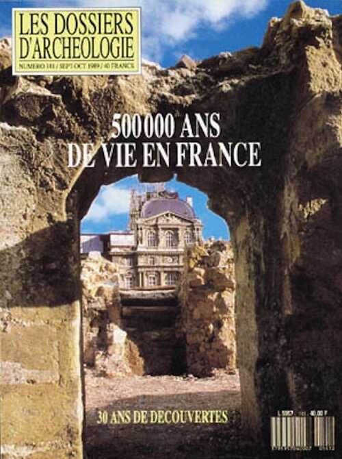 n°141. sept.-oct. 1989. 500 000 ans de vie en France.