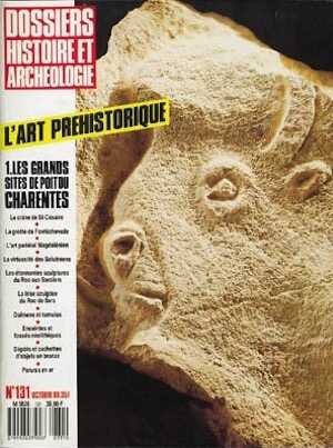 n°131. oct. 1988. L'art préhistorique. 