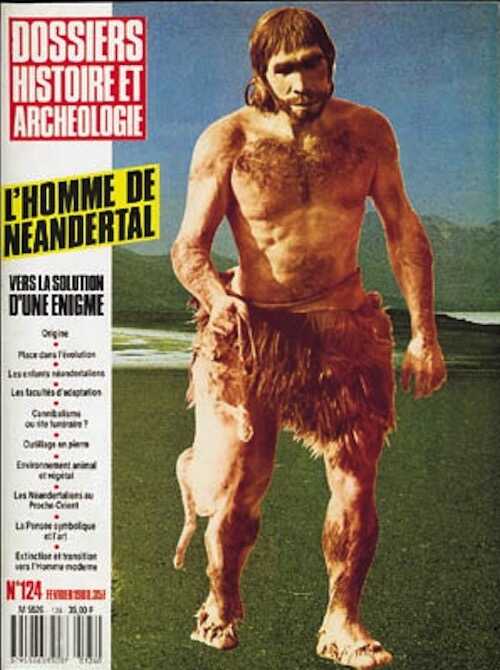 n°124. fév. 1988. L'homme de Néandertal.