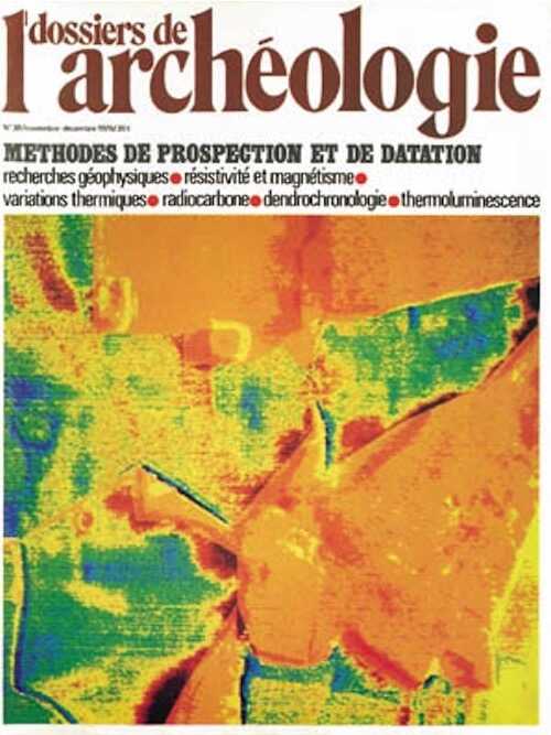 n°039. nov. 1979. Méthodes de prospection et de datation en archéologie.