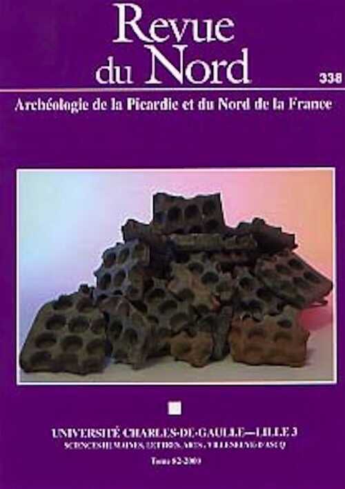 82-2000. Dossier : Les plaques à alvéoles de Bavay.