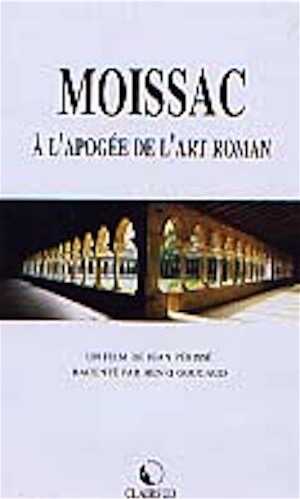 Moissac, à l'apogée de l'art roman, cassette vidéo VHS Pal couleur, version française, 2001, 25 min.
