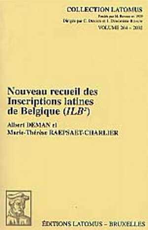 Nouveau recueil des Inscriptions latines de Belgique, 2002. 