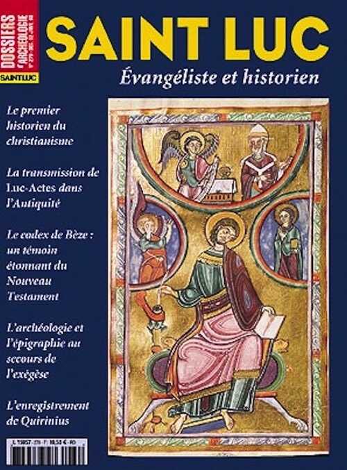 n°279. Déc.-janv. 2003 : Saint Luc, évangéliste et historien.