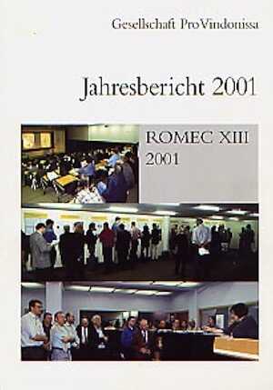 ROMEC XIII. (Roman military equipment studies), Gesellschaft pro Vindonissa. Jahresbericht 2001, (Actes du colloque de Vindonissa 2001), 2002.