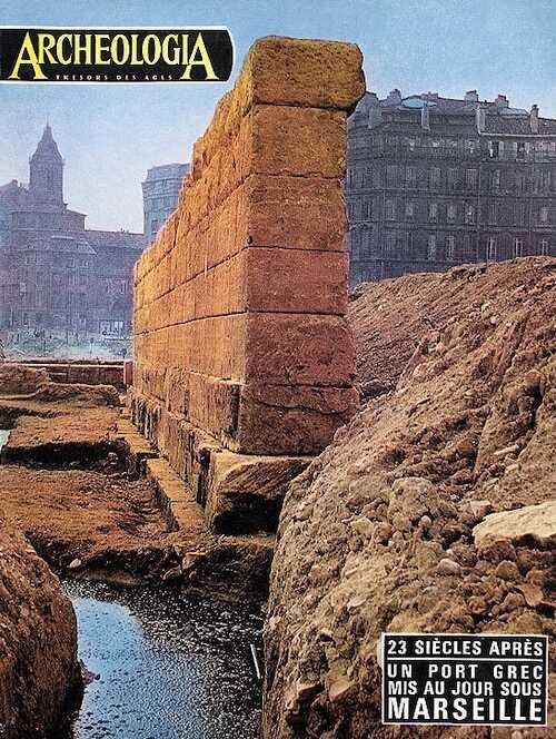 n°021. mars 1968. 23 siècles après, un pont grec mis au jour sous Marseille.